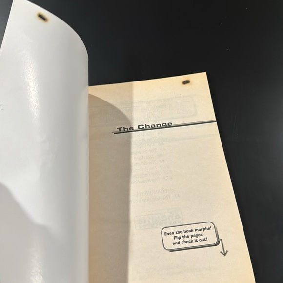 Animorphs #13: The Change by K. A. Applegate - Scholastic Paperback Novel - Picture 4 of 11